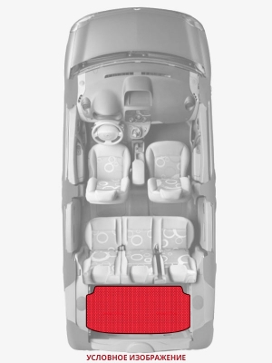 ЭВА коврики «Queen Lux» багажник для Nissan Fuga
